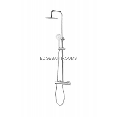 Round thermostatic shower set ultra thin heads