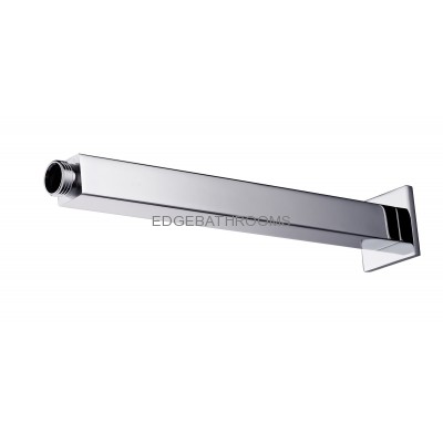 Square ceiling fed shower arm